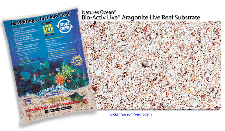Natures Ocean® Bio-Activ Live® Aragonite Live Reef Substrate